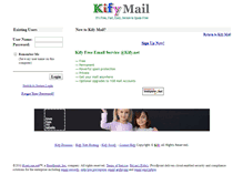 Tablet Screenshot of mail.kify.net